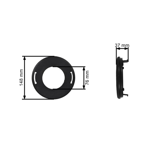 Osłona dolna do głowic strunowych Stihl AutoCut 40-4 do Stihl FS160 FS220 FS260 FS280 FS290 FS310 FS350 FS360 FS400 FS410 FS450 FS460 FS480 M12 x 1,5