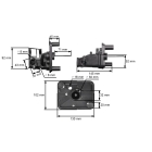Osłona filtra powietrza do pomp wody z silnikami Honda GX120 GX140 GX160 GX200 moc 5,5 PS - 6,5 PS