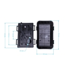 Osłona filtra powietrza do silników Zongshen XP200 o mocy silnika 6,5 KM (OEM 100004649)