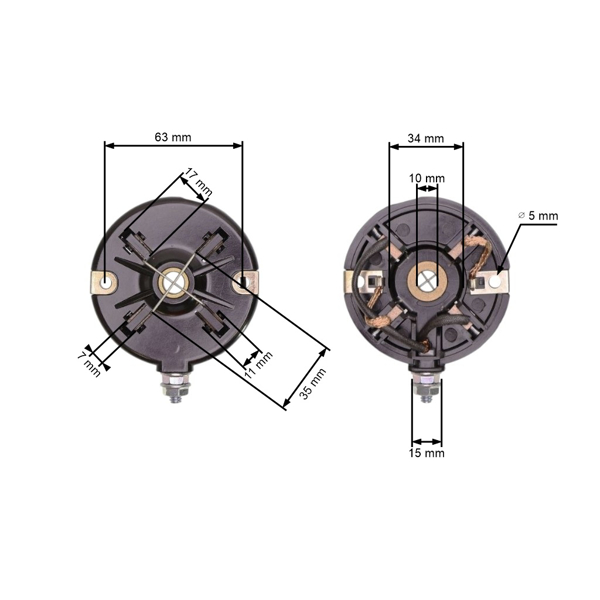 Osłona rozrusznika elektrycznego do silników Briggs & Stratton (OEM 395537 176432 176452 196402)