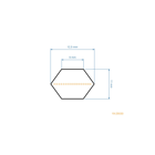Pas klinowy 2235 mm x 2286 mm x 12,5 mm do ciągników ogrodowych MTD Gutbrod Yardman Bolens Cub Cadet (OEM 754-0443 754-0443A 954-0443 954-0443A)