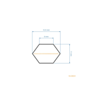 Pas klinowy 2288 mm x 2339 mm x 12,5 mm do ciągników ogrodowych MTD Yardman Oleo-Mac Massey Ferguson Efco Bolens BlackEdition (OEM 754-04175 954-04175)