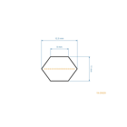 Pas klinowy 2288 mm x 2339 mm x 12,7 mm do ciągników ogrodowych MTD Yardman Bolens Oleo-Mac Mastercut Efco Massey Ferguson (OEM 754-04175 954-04175)