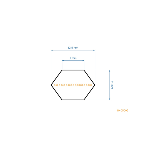 Pas klinowy 2669 mm x 2720 mm x 12,5 mm do ciągników ogrodowych Husqvarna Partner Jonsered Poulan McCulloch Craftsman (OEM 532165555 532402008 532180217)