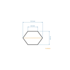 Pas klinowy 2847 mm x 2898 mm x 12,5 mm do ciągników ogrodowych Husqvarna Partner Jonsered Poulan McCulloch Craftsman (OEM 532169178 532402009 584897001)