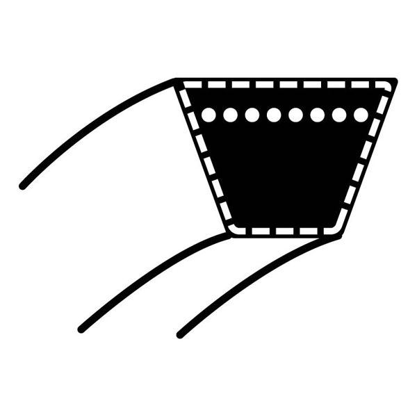 Pas klinowy Oregon 15.9 mm x 2310 mm dla Craftsman Cub Cadet MTD Rover Gutbrod DLX 117 DLX 107 SAL DLX 96 SA (OEM 954-0467)