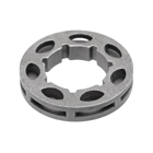 Pierścieniowe Koło Napędu Łańcucha HS PARTS 3/8" 7 zębów do pił łańcuchowych Husqvarna 51 55 55 Rancher 254 262XP Jonsered 2054 2055 (OEM 504523002)