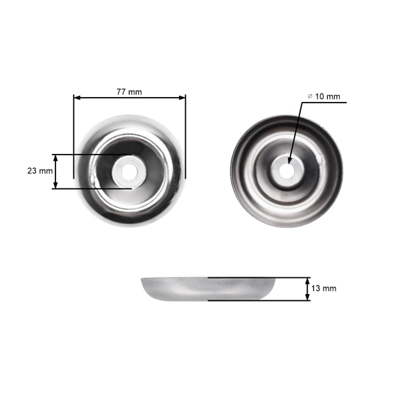 Płyta dociskowa noża koszącego do chińskich kos i kos spalinowych na rynku hobbystycznym