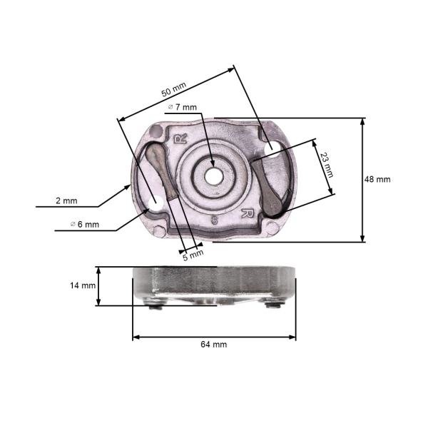 Początkowy odpowiednik chińskich kos spalinowych i kos do krzaków przeznaczonych na rynek hobbystyczny z silnikiem o pojemności 43 cm3 i 52 cm3