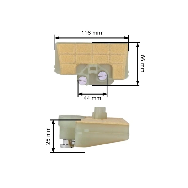 Polarowy filtr powietrza do pił łańcuchowych Stihl 029 039 MS290 MS310 MS390 (OEM 11271201621)