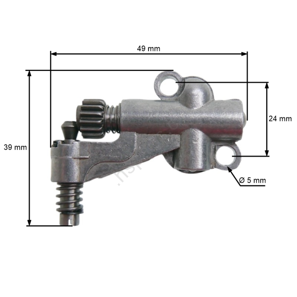 Pompa olejowa do chińskich pił łańcuchowych i pił z marketów hobbystycznych o pojemności silnika 26cc