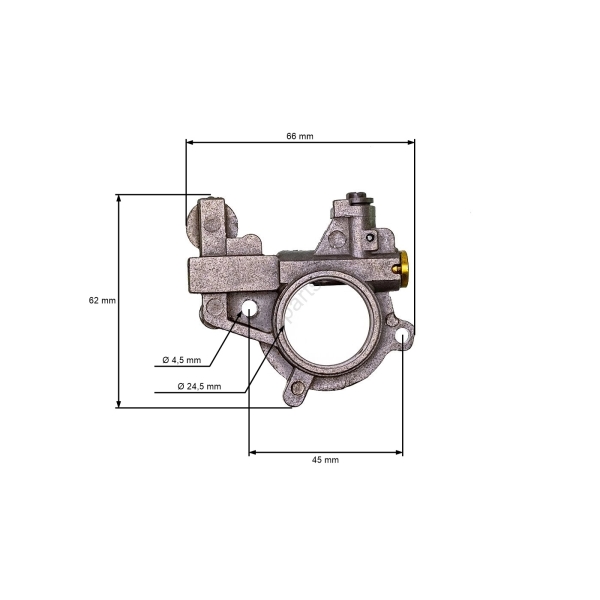 Pompa olejowa HS PARTS do pił łańcuchowych Stihl 046 MS341 MS361 MS362 MS460 MS461 MS441 (OEM 11356403200)
