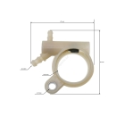 Pompa olejowa HS PARTS do pił łańcuchowych Stihl MS231 MS251 MS231 C MS231 2-Mix MS251-2Mix (OEM 11436403201)