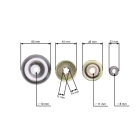 Przekładnia kątowa kosy spalinowych chińskich i kos spalinowych z rurką o średnicy 25,4 mm i profilu kwadratowym