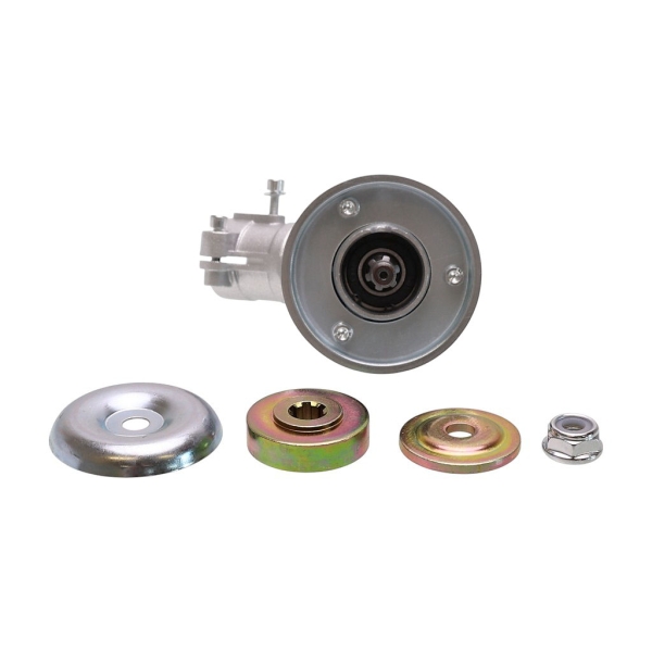 Przekładnia kątowa kosy spalinowych chińskich i wykaszarek z marketów hobbystycznych o średnicy rury 28 mm na wale z 9 zębami