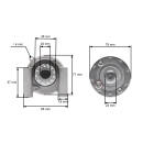 Rozrusznik elektryczny do ciągników ogrodowych Kohler C12-5 Cub Cadet Toro 264-6 264H 312-8 Kohler 12.5 PS (OEM 12-098-05 12-092-05 12-092-05)