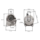 Rozrusznik elektryczny do silników Briggs & Stratton Cub Cadet John Deere V Twin 14.0 PS 16.0 PS 18.0 PS (OEM 393017 394674 394808 497596 399928 495100)
