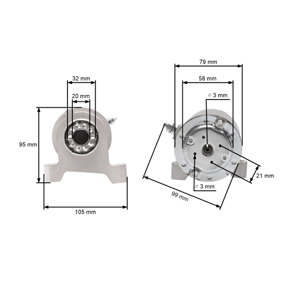 Rozrusznik elektryczny do silników Tecumseh (OEM 36914)