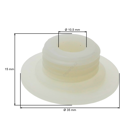 Ślimak pompy olejowej do chińskich pił łańcuchowych i pił z rynku hobbystycznego z silnikiem 38cc (7T)