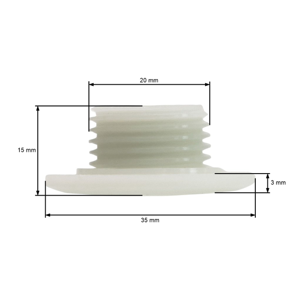 Ślimak pompy oleju HS Parts do chińskich pił łańcuchowych pojemność silnika 25 cm3 Twardsza stal NAC Flora FLO Victus
