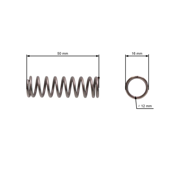 Sprężyna głowicy strunowej do kos spalinowych do Stihl AutoCut 30-2 40-2 40-4 (OEM 00009971601)