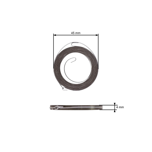 Sprężyna rozrusznika do kos spalinowych chińskich i wykaszarek z marketów hobbystycznych o pojemności silnika 26 cc 32 cc