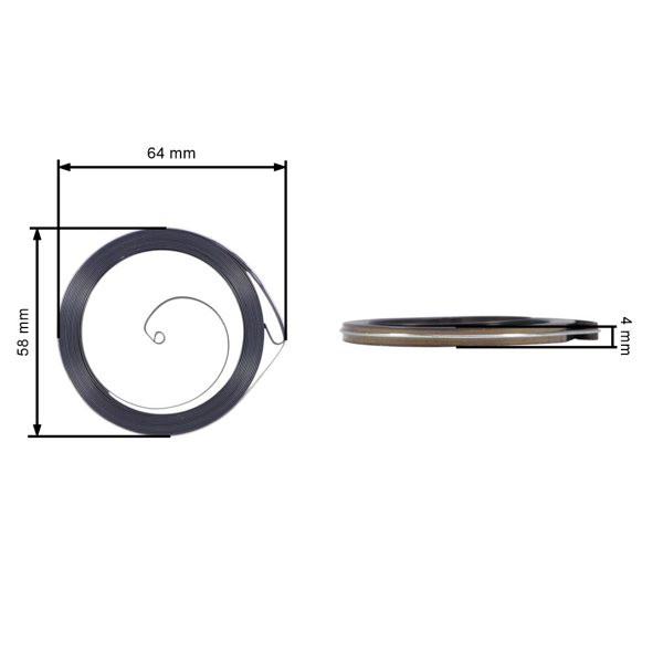 Sprężyna rozrusznika do pił łańcuchowych Stihl MS261 MS271 MS291 MS311 MS341 MS361 MS362 MS391 MS441 (OEM 11351900600)
