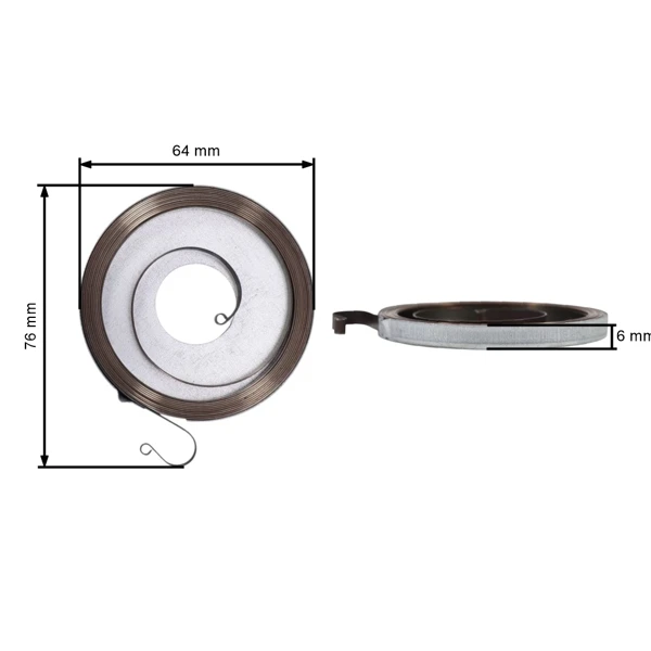 Sprężyna rozrusznika do wyrzynarek Stihl TS400 4223 190 0600 (OEM 42231900600)