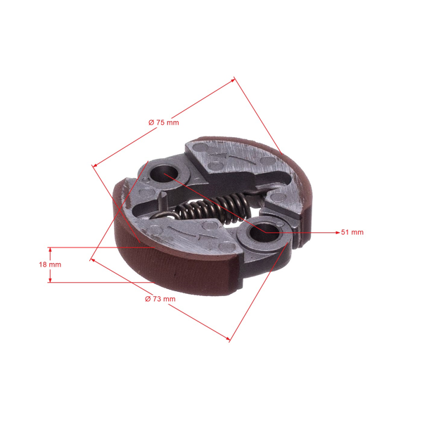 Sprzęgło do kosy spalinowej OLEO-MAC Oleo-mac Sparta 37 40 42 44 740 746 750 753 755 (OEM 4191153BR)