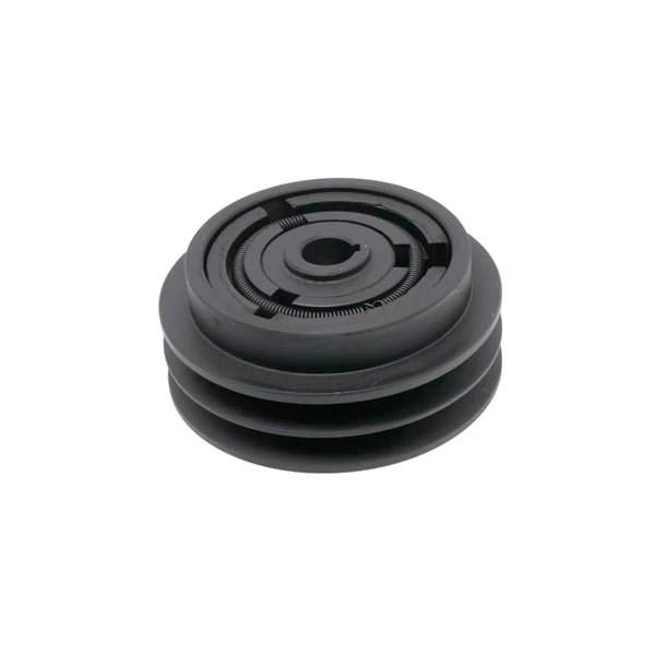 Sprzęgło do kultywatorów silnikowych OD 128 mm x OD 19 mm na 2 paskach klinowych 13 mm