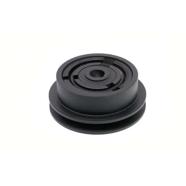 Sprzęgło do kultywatorów silnikowych średnica zewnętrzna 128 mm x średnica otworu 19 mm na 1 pasku klinowym 13 mm