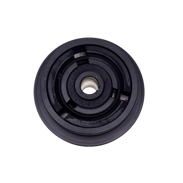 Sprzęgło do kultywatorów silnikowych średnica zewnętrzna 128 mm x średnica otworu 19 mm na 1 pasku klinowym 13 mm