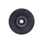 Sprzęgło do kultywatorów silnikowych średnica zewnętrzna 128 mm x średnica otworu 19 mm na 1 pasku klinowym 13 mm