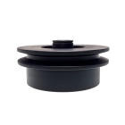 Sprzęgło do kultywatorów silnikowych średnica zewnętrzna 128 mm x średnica otworu 19 mm na 1 pasku klinowym 13 mm