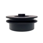 Sprzęgło do kultywatorów silnikowych średnica zewnętrzna 128 mm x średnica otworu 19 mm na 1 pasku klinowym 13 mm