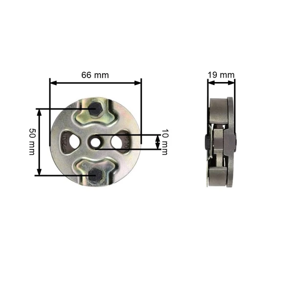 Sprzęgło do Stihl FS120 FS200 FS250 FS300 FS350 FS400 FS450 FS480 HT250 BT120 (OEM 41281602001) Wykaszarki i wiertarki do gleby