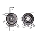 Sprzęgło elektromagnetyczne do ciągników ogrodowych Alko T18 T20 Stihl Viking MT4097 MT4112 MT4412 MT6112 MT6127 Oryginalna część Warner (OEM 521736 521684 61701602010)