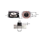 Sprzęgło elektromagnetyczne do ciągników ogrodowych Husqvarna Jonsered Poulan Ariens Axxom Elektrolux John Deere MTD Viking (OEM 00617400)