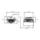 Sprzęgło elektromagnetyczne do traktorków ogrodowych Alpina Castel Garden Stiga Mountfield (OEM 18399065/0 1136-0837-01 5915-12 5915-29 118399065/1 18399065/1)