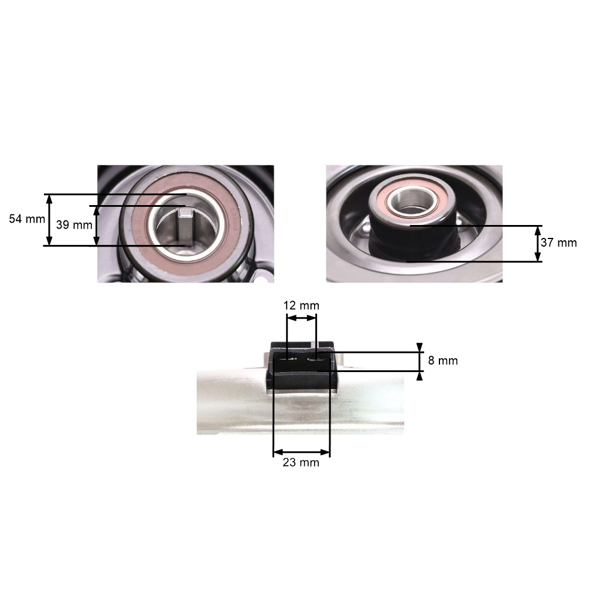 Sprzęgło elektromagnetyczne do traktorków ogrodowych Castelgarden Stiga Estate 2084H 3084H Alpina BT84 (OEM 118399069/0 5217-63)