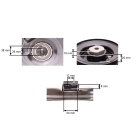 Sprzęgło elektromagnetyczne do traktorków ogrodowych Husqvarna Jonsered Poulan AYP ROPER Castelgarden Etesia Honda Simplicity Stiga (OEM 532145028)