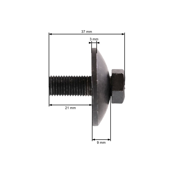 Śruba do kosiarki z podkładką do ciągników ogrodowych Husqvarna Jonsered Partner McCulloch Craftsman Poulan (OEM 532193003 532174365 539107522)