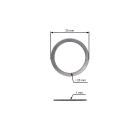 Tarcza stalowa tnąca 60 zębów do kos i podkaszarki silnikowej