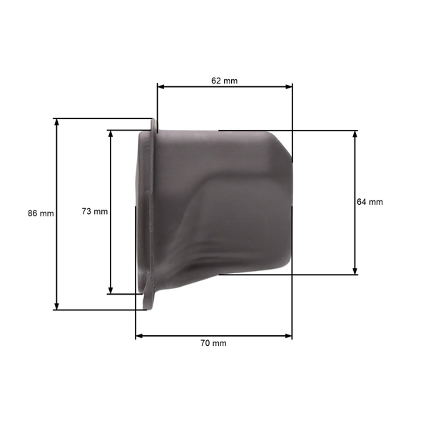 Tłumik do chińskich pił łańcuchowych o pojemności silnika 45cc 52cc 58cc