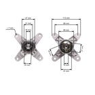 Trzpień tnący do maszyn stoczniowych MTD Bolens Gutbrod (OEM 618-0138 618-0138A 618-0412 918-0138 918-0138A 918-0142 918-0142C)