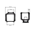 Uchwyt na zbiornik paliwa do kos spalinowych chińskich oraz kos spalinowych z marketów hobbystycznych