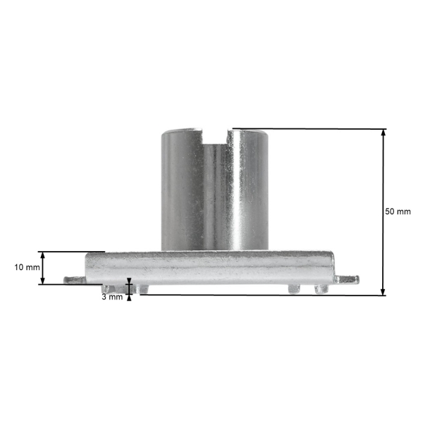 Uchwyt noża koszącego do chińskich kosiarek silnikowych i kosiarek hobbystycznych Victus Molgo Sandri Garden
