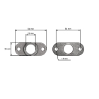 Uchwyt noża koszącego do traktorków MTD (OEM 748-0300 748-0300B)