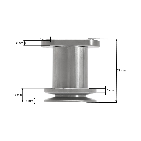 Uchwyt ostrza do koszenia dla Husqvarna Jonsered Partner McCulloch Craftsman Poulan (OEM 532432279 583478001 432279)