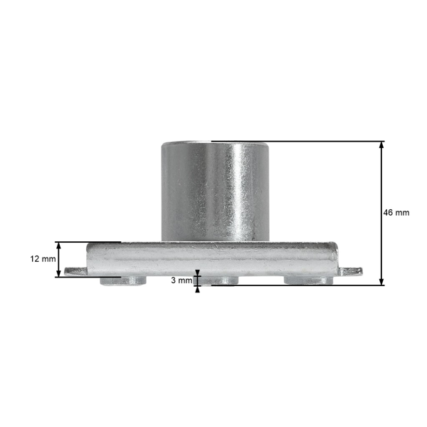 Uchwyt ostrza kosiarki do chińskich kosiarek silnikowych i kosiarek hobbystycznych NAC C 400I